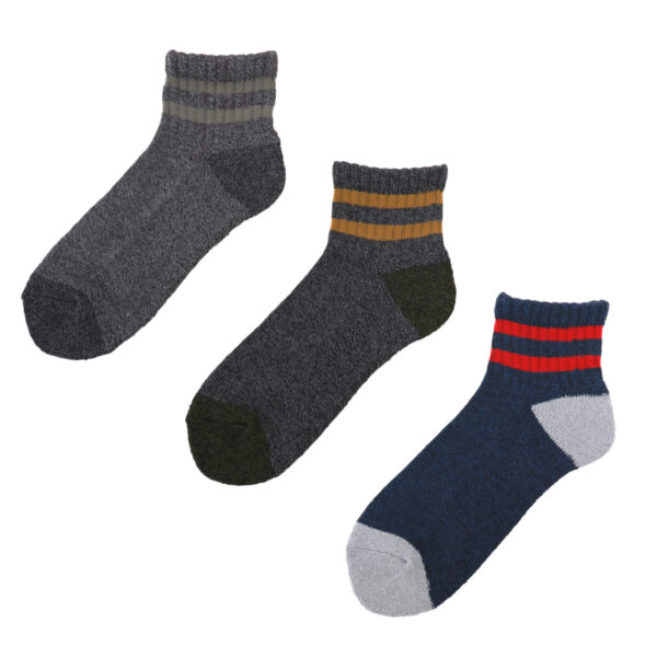 3Pラインショートソックス