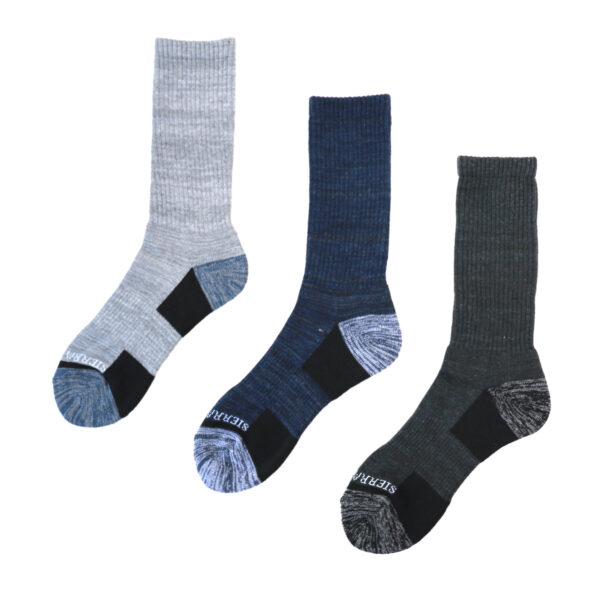 3P配色クルーソックス