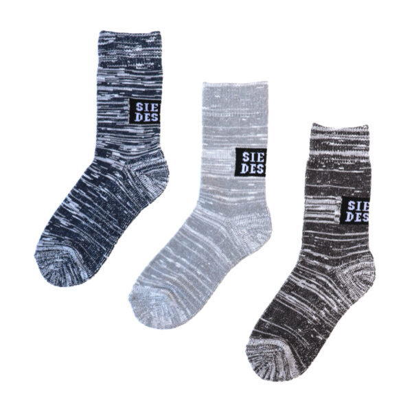 3P LADYSクルーソックス