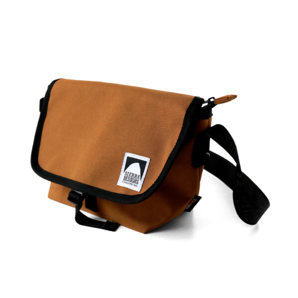 ロゴテープコーデュラミニメッセンジャーバッグ