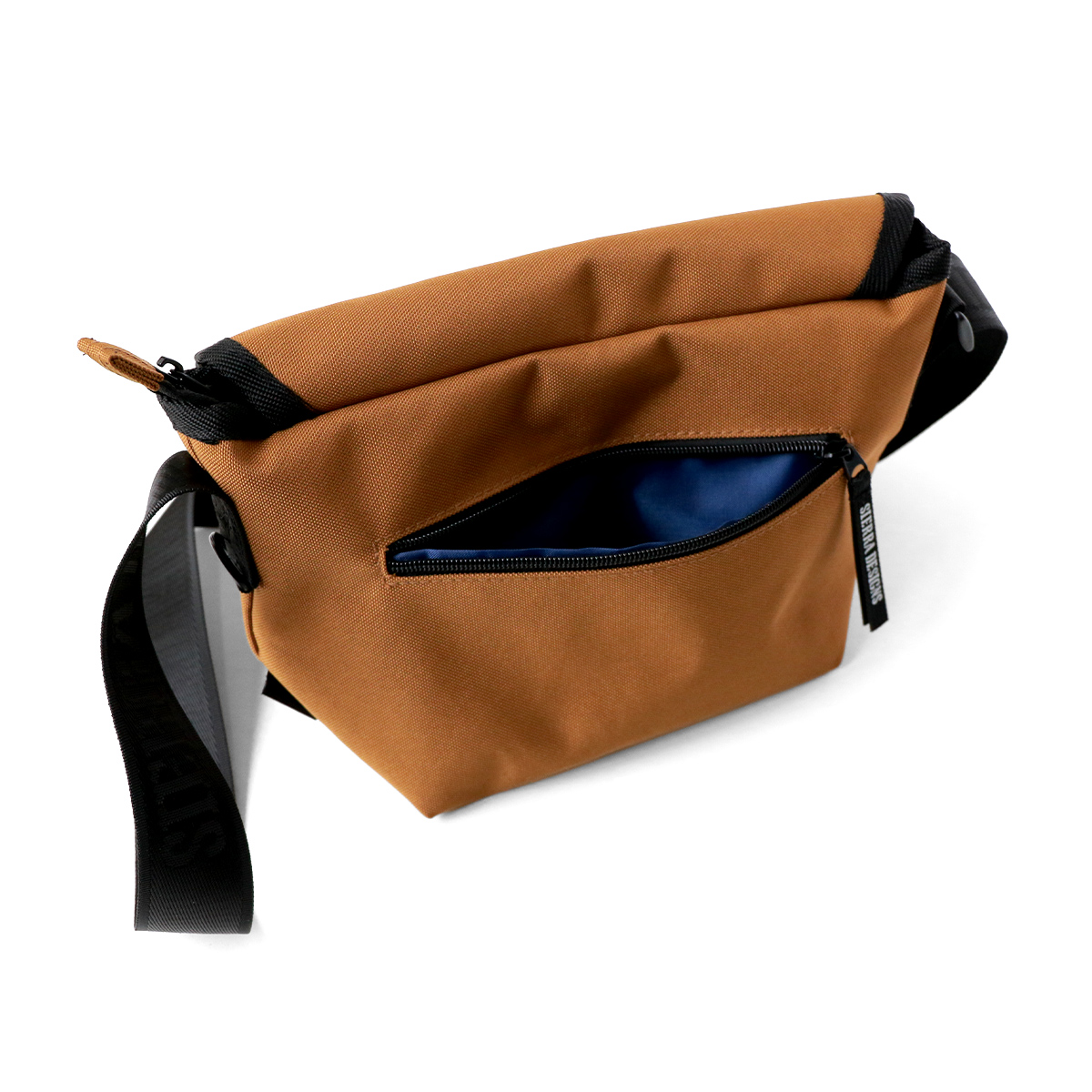 ロゴテープコーデュラミニメッセンジャーバッグ