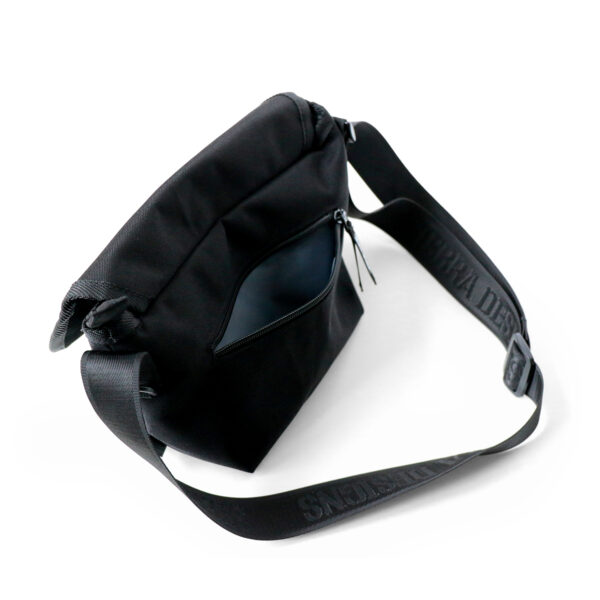 ロゴテープコーデュラミニメッセンジャーバッグ